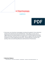 Hormones Subtopics