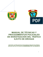 Manual de Tecnicas y Procedimientos de Investigacion Del Tid Dirandro