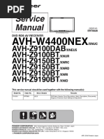 Avh-Z9280tv - Manual de Servico