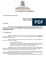 Parecer Jurídico - Processo 642-23 (Questionamento - Aditivo Prazo - Locação de Imóvel - Saúde)