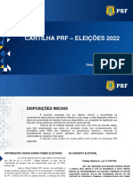 Cartilha Eleitoral PRF 2022