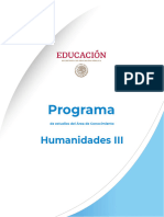 Humanidades III