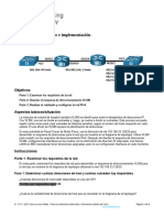 11.10.2 Packet Tracer - Design and Implement A VLSM Addressing Scheme - Physical Mode