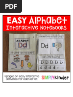 Alphbet Interactive Notebooks