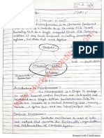 Microprocessor Hand Written One Shot