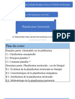 Cours Planification Territoriale Licence 2 DL