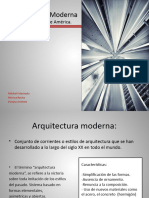 Arquitectura Moderna