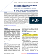 Atenção Na Enfermagem À Pessoa Idosa Com Transtorno Depressivo