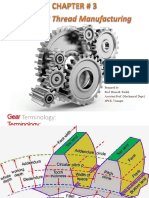 Ch-3 - Gear & Thread Manufacturing Processes