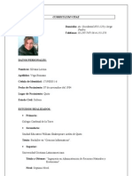 Curriculum Vitae Lorena