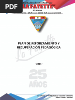 Plan de Reforzamiento y Recuperacion 2024