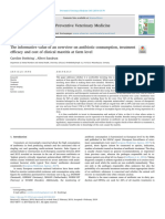 The Informative Value of An Overview On Antibiotic Consumption, Treatment Efficacy and Cost of Clinical Mastitis at Farm Level