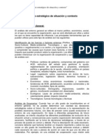 Analisis de La Situacion y Del Contexto