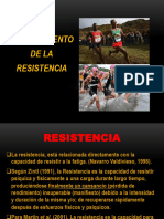 Entrenamiento de La Resistencia