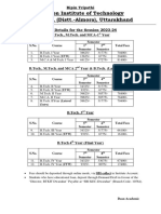 Fees Details For Session 2023 24