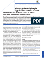 J Institute Brewing - 2017 - Akalın - Determination of Some Individual Phenolic Compounds and Antioxidant Capacity of Mead