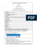 Class XII - Maths - MS Set II