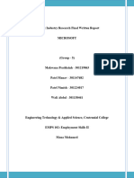 Week 9 EMPS102 Industry Group Research