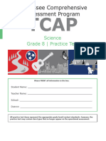 Grade8 Science PracticeTest