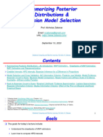 Lec16 SummarizingPosteriors BayesianModelSelection