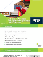 Deberes y Derechos Principales Obligaciones Del Contribuyente (09-2019)