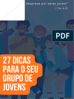 27 Dicas para Grupos de Jovens