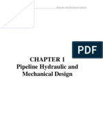 Offshore Pipeline Hydraulic and Mechanical Analyses