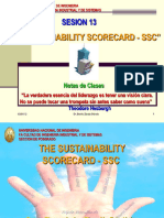 Score Card de La Sustentabilidad