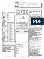 Ficha de RPG - Leonardo