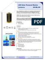 AH-ML-S0 LED Solar Powered Marine Lanterns