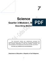 Science: Quarter 3-Module1, Week 1