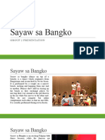 Sayaw Sa Bangko