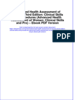 EBOOK Advanced Health Assessment of Women Third Edition Clinical Skills and Procedures Advanced Health Assessment of Women Clinical Skills and Pro Ebook PDF Version Download Full Chapter PDF Kindle