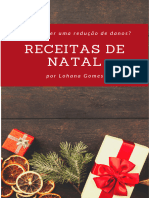 Receitas de Natal Ebook