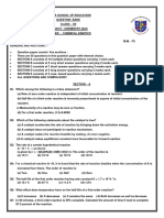 Chemical Kinetics Question Bank