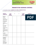 Sample Feedback Forms