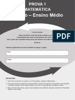 MATEMÁTICA 2º Ano - Ensino Médio - Simulado