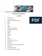 Scaffold Erection Guidance