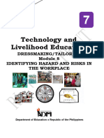 TLE7 Mod8 Identifying Hazard and Risks in The Workplace v5