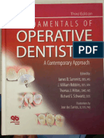 James B. Summitt, James B. Summitt, J. William Robbins, Thomas J. Hilton, Richard S. Schwartz, Jose Dos Santos Jr. - Fundamentals of Operative Dentistry_ a Contemporary Approach-Quintessence Pub Co (2