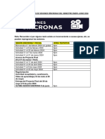 Horarios Tentativos de Sesiones Síncronas Sem Enero Junio 2024