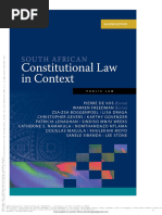 South African Constitutional Law in Context 2nd Edition