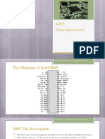 3rd Lecture - 8085 Pin Diagram