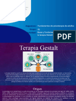 Bases y Fundamentos de La Terapia Gestalt