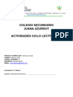 ACTIVIDAD N°3-ÁTOMO - Subpartículas - Representación