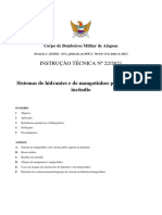 IT 22 - 2021 CBMAL - Sistemas de Hidrantes e de Mangotinhos para Combatea A Incêndio