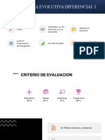 Psicología Evolutiva Diferencial I