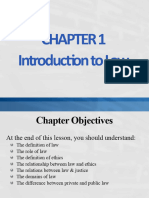 Chapter 1 Introduction To Law