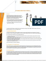 Portable Earthing Devices (Peds) : General