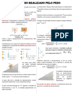 Trabalho Realizado Pelo Peso